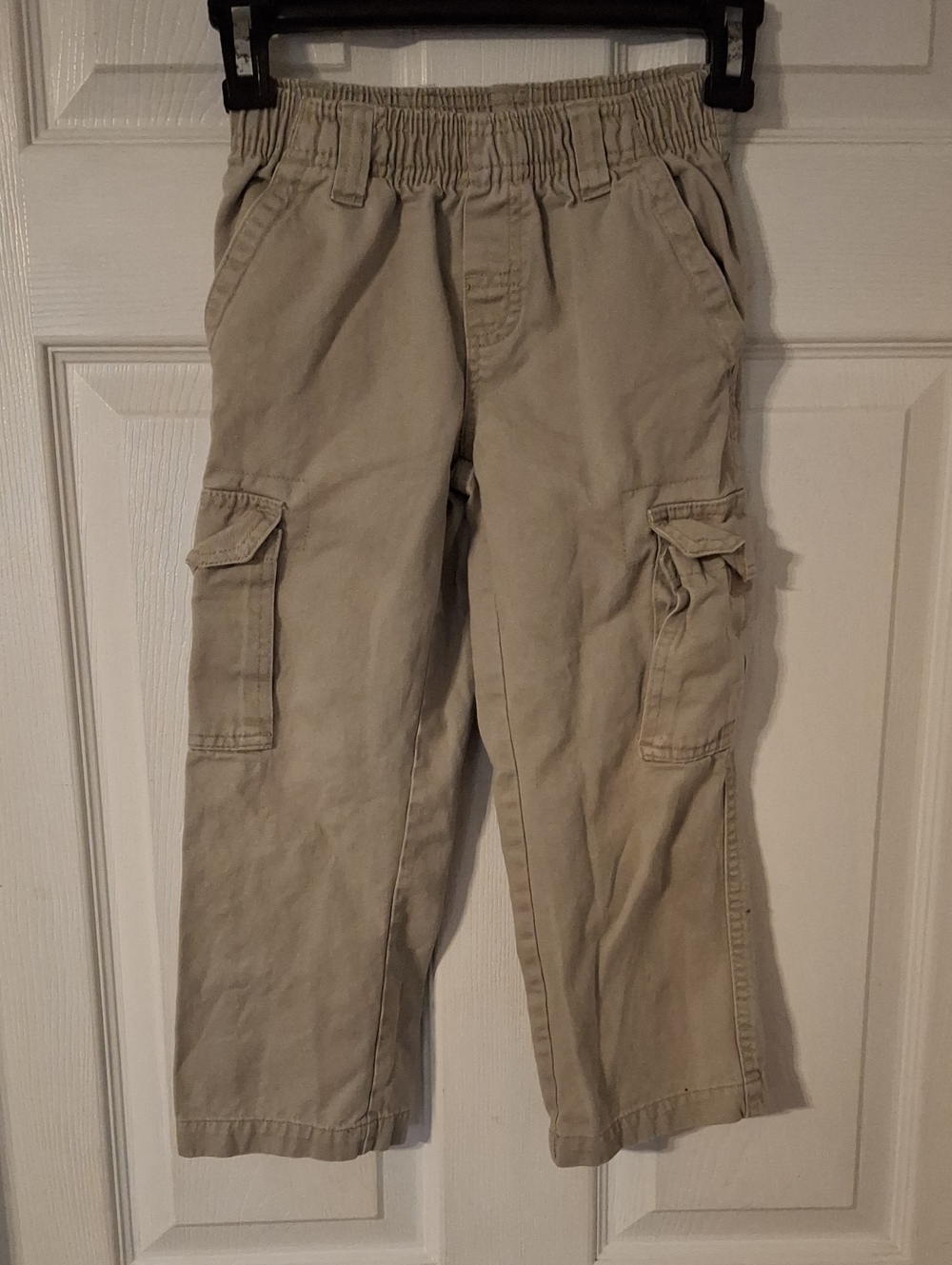 GLO jeans Kids Beige Shorts with Red Brand Tag